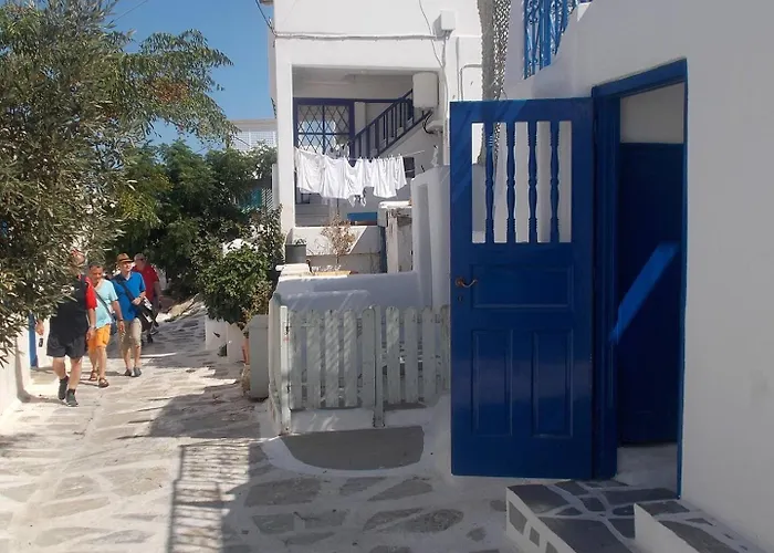 펜션 Sunset - Center Of Mykonos *